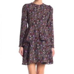 Philosophy XL long sleeve floral dress